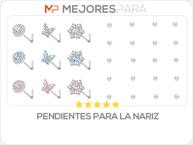 pendientes para la nariz