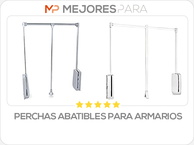 perchas abatibles para armarios