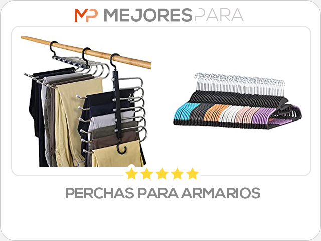 perchas para armarios