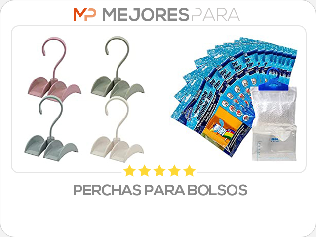 perchas para bolsos