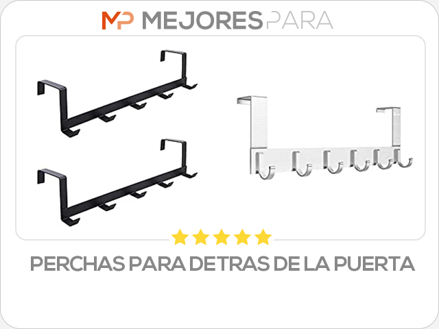 perchas para detras de la puerta