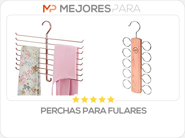 perchas para fulares