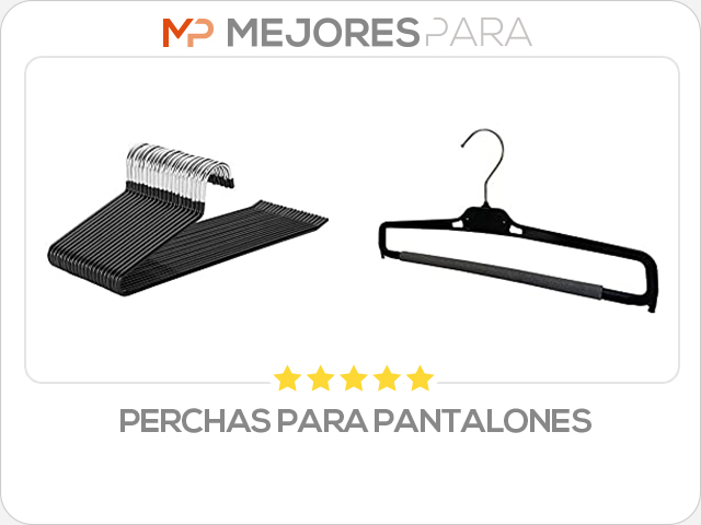 perchas para pantalones