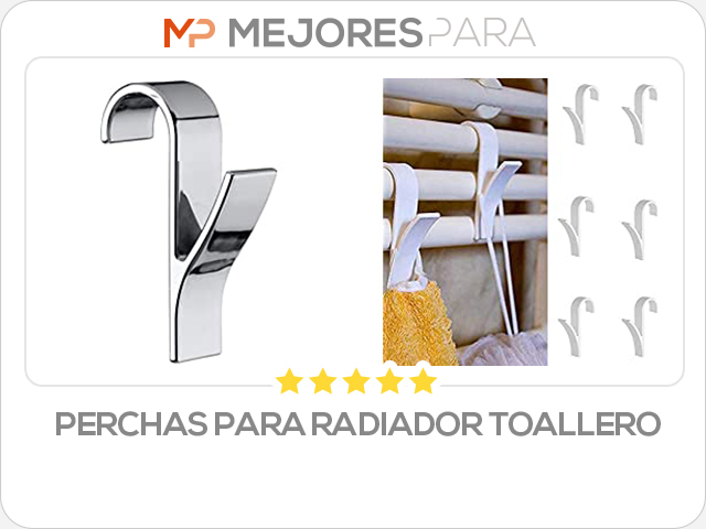 perchas para radiador toallero