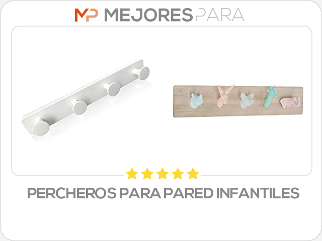 percheros para pared infantiles