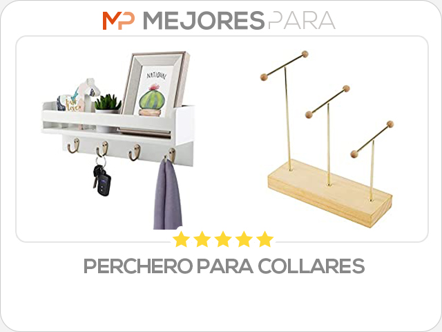 perchero para collares