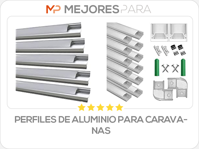 perfiles de aluminio para caravanas