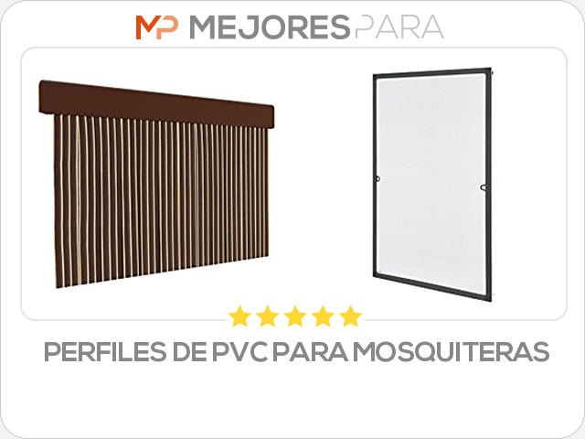 perfiles de pvc para mosquiteras