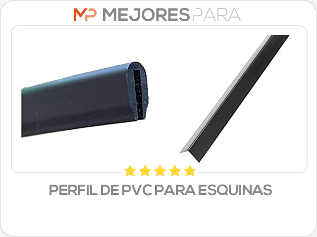 perfil de pvc para esquinas