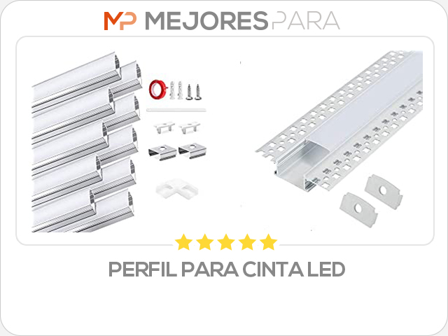 perfil para cinta led