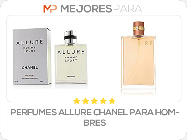 perfumes allure chanel para hombres