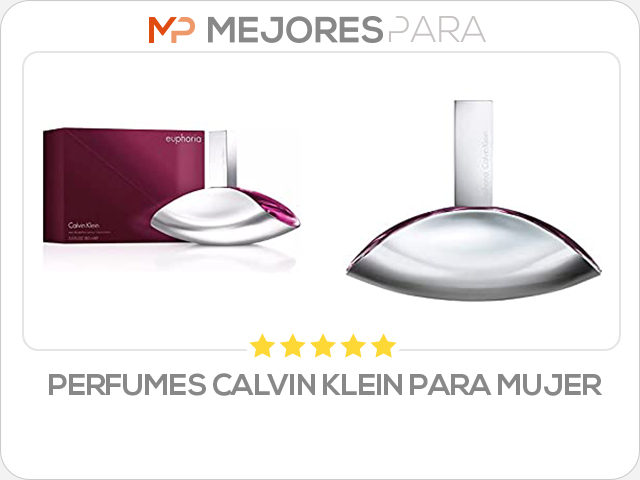 perfumes calvin klein para mujer