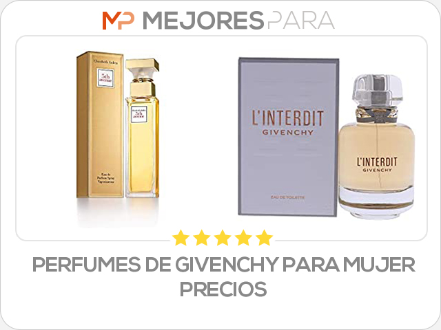 perfumes de givenchy para mujer precios