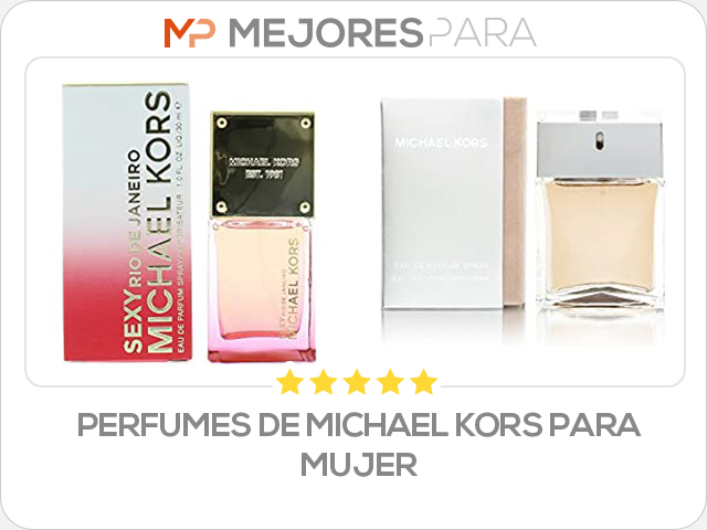 perfumes de michael kors para mujer