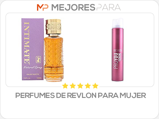 perfumes de revlon para mujer