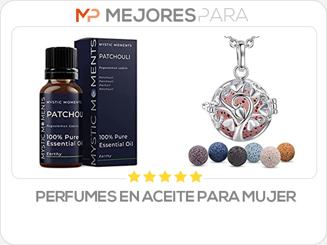 perfumes en aceite para mujer