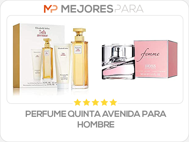 perfume quinta avenida para hombre