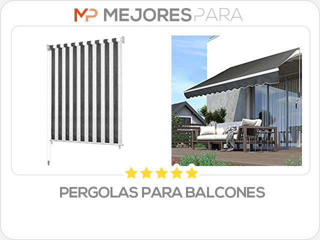 pergolas para balcones