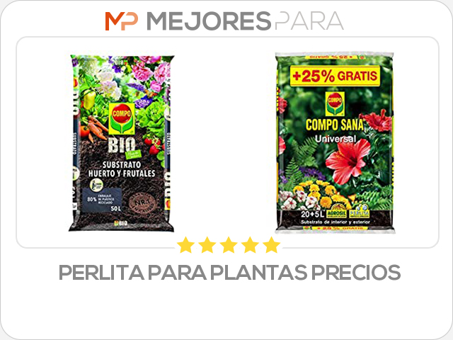 perlita para plantas precios