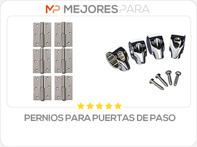 pernios para puertas de paso