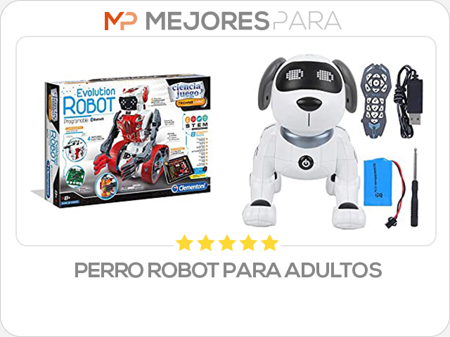 perro robot para adultos