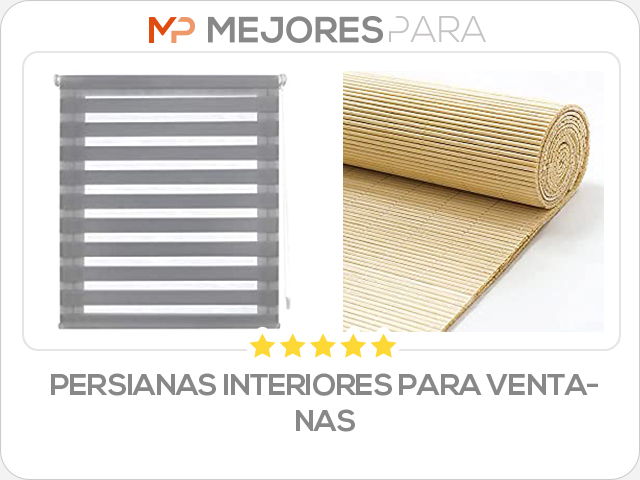 persianas interiores para ventanas