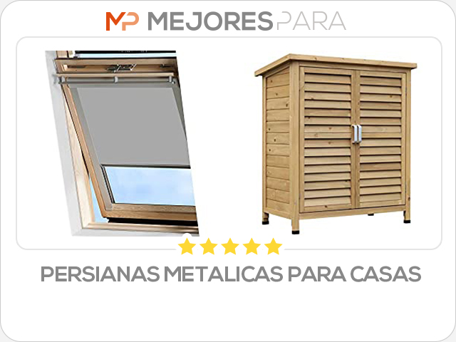 persianas metalicas para casas