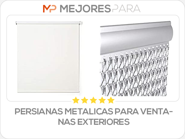 persianas metalicas para ventanas exteriores