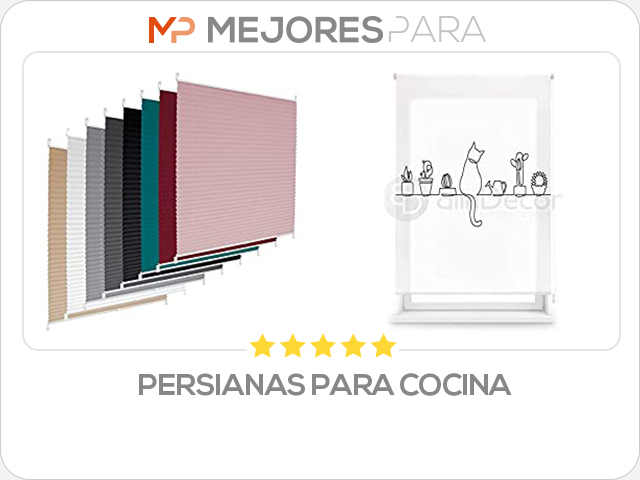 persianas para cocina