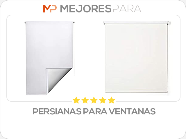 persianas para ventanas