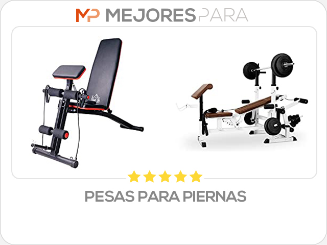 pesas para piernas