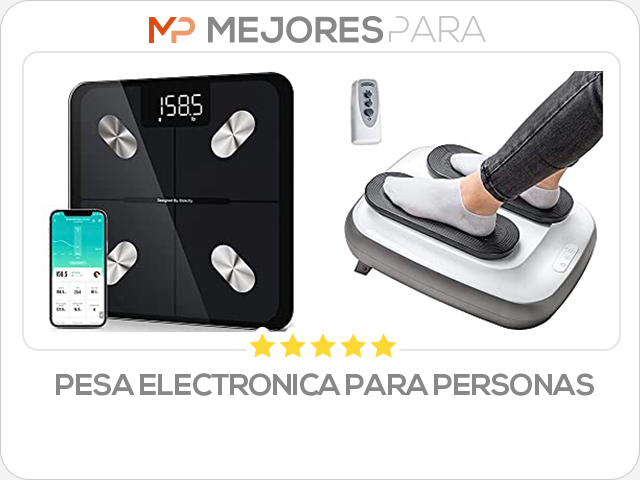 pesa electronica para personas