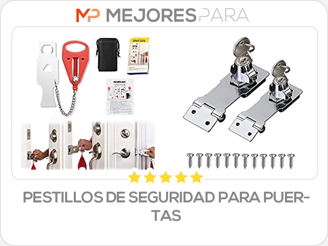 pestillos de seguridad para puertas