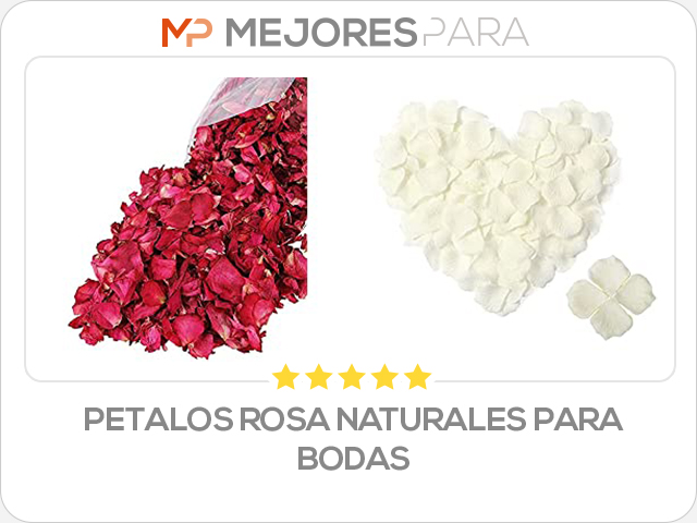 petalos rosa naturales para bodas