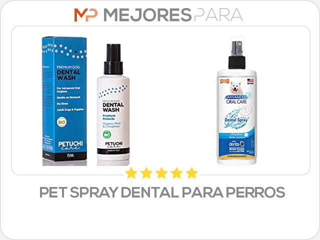 pet spray dental para perros