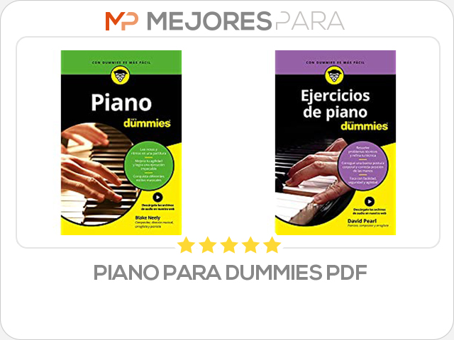 piano para dummies pdf