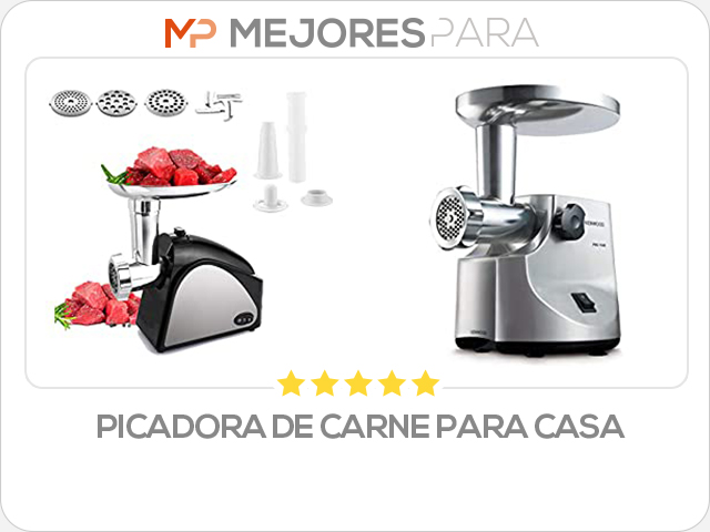 picadora de carne para casa