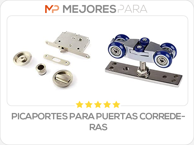 picaportes para puertas correderas