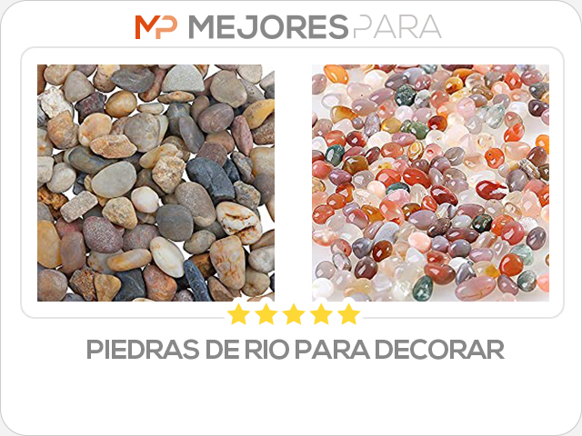 piedras de rio para decorar