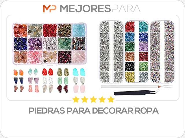 piedras para decorar ropa