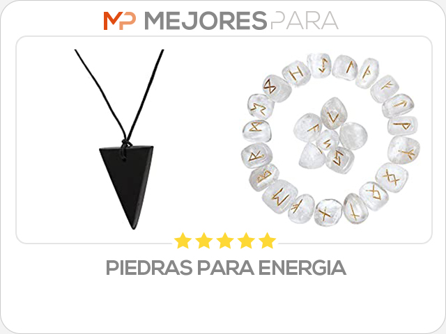 piedras para energia