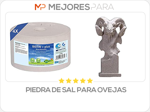 piedra de sal para ovejas