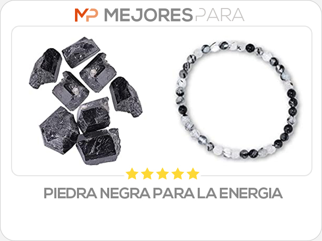 piedra negra para la energia