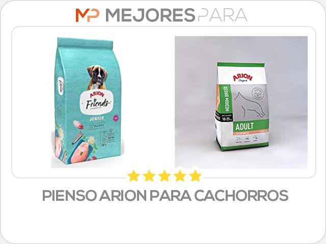 pienso arion para cachorros