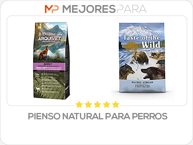 pienso natural para perros