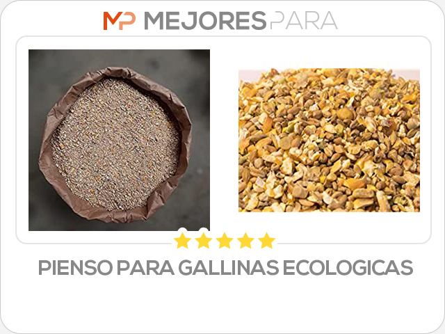 pienso para gallinas ecologicas