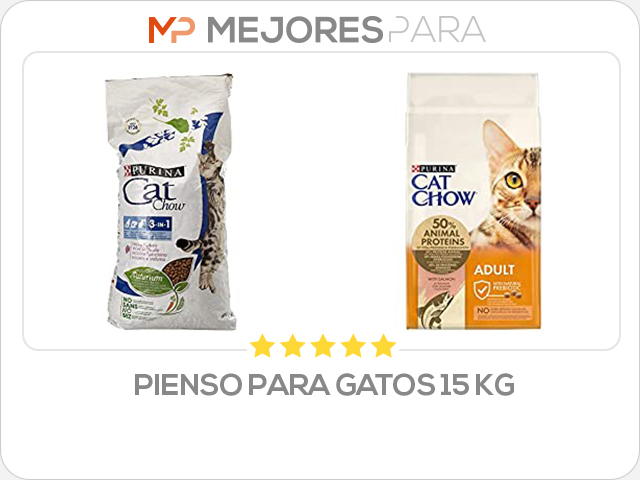 pienso para gatos 15 kg