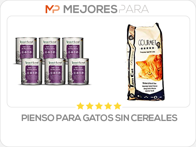 pienso para gatos sin cereales