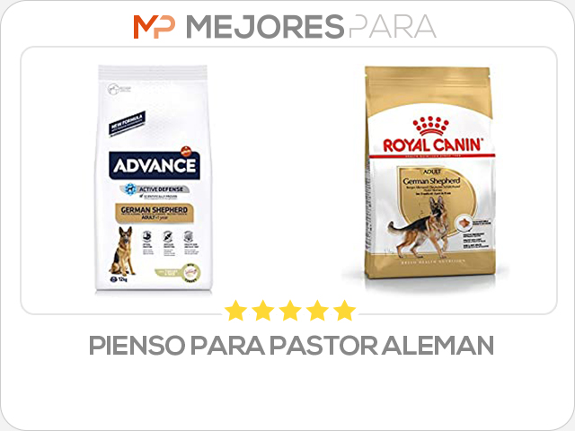 pienso para pastor aleman