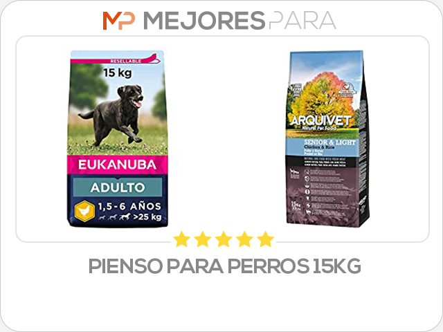 pienso para perros 15kg